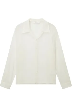 Séfr Camisa transparente con botones