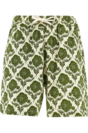 Les Deux Bermudas con motivo floral