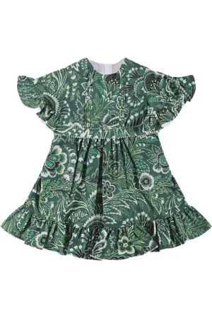 Etro Vestido con estampado de cachemira
