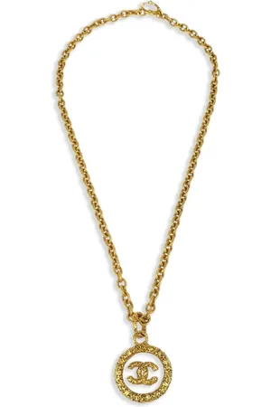 CHANEL Collar con dije de medallón 1993