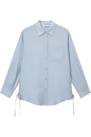 B+AB Camisa con detalle de moño