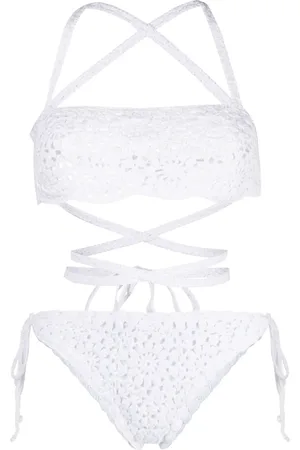 MC2 SAINT BARTH Bikini con cuello halter