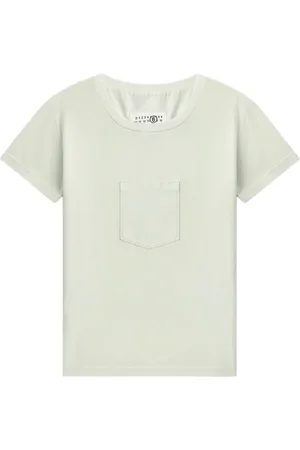 Maison Margiela Playera con detalle de bolsillo