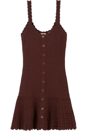 Claudie Pierlot Vestido corto de crochet