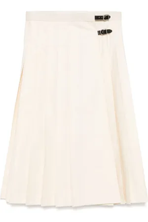 Durazzi Milano Falda midi con diseño plisado