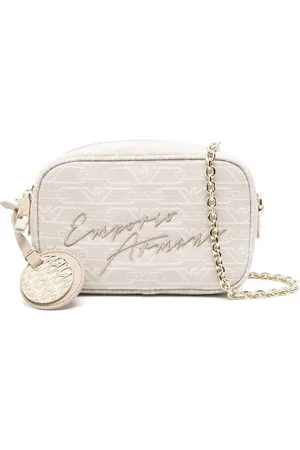 Emporio Armani Bolsa mini con monograma en jacquard
