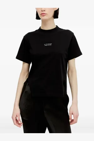 SONG FOR THE MUTE Playera con logo estampado