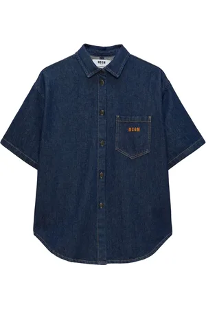 Msgm Camisa con espalda descubierta