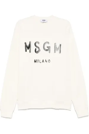 Msgm Sudadera con logo estampado