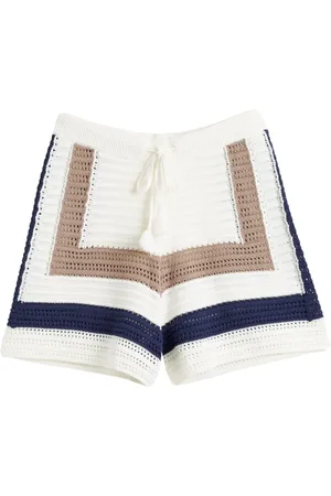 Chinti & Parker Shorts de crochet Capri