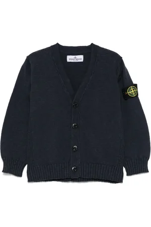 Stone Island Cárdigan con distintivo Compass