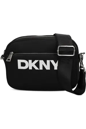 DKNY Bolsa crossbody con logo estampado