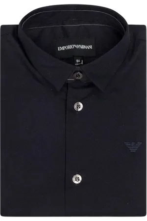 Emporio Armani Camisa con logo bordado