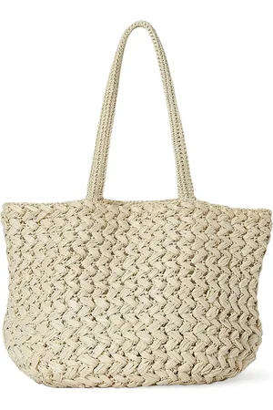 The Row Estelle woven tote bag