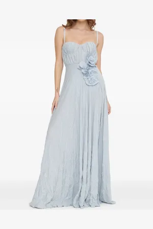 Elisabetta Franchi Vestido de fiesta con aplique floral
