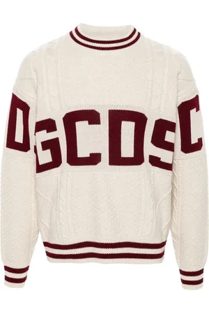 GCDS Suéter con banda del logo