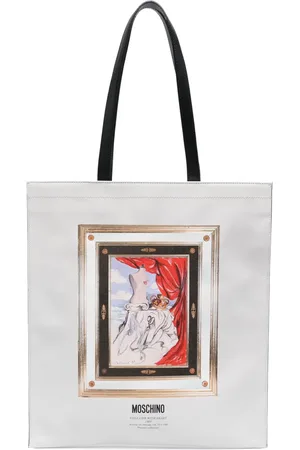 Moschino Bolsa de hombro con estampado Still Life with Heart