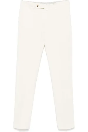 LUIGI BORRELLI NAPOLI Pantalones chinos con tiro medio