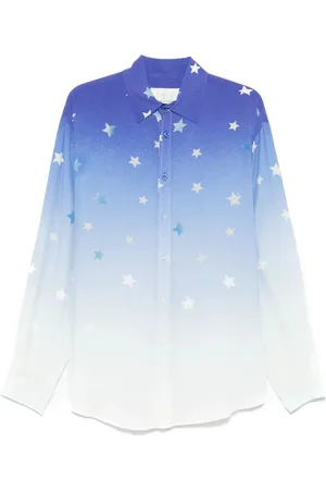 ERL Camisa con estrellas estampadas