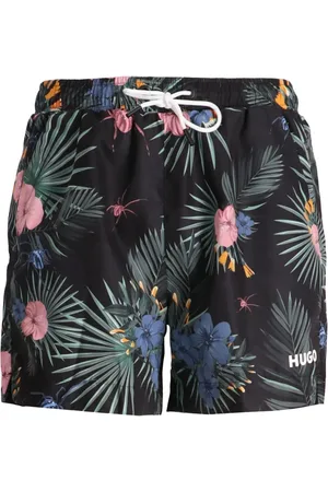 HUGO BOSS Shorts de playa con estampado floral