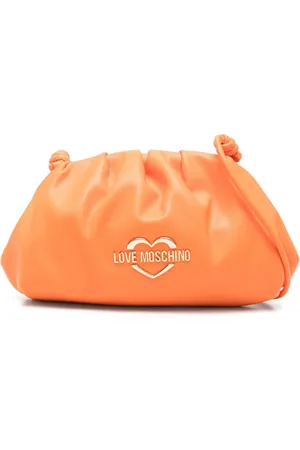 Moschino Bolsa crossbody con letras del logo