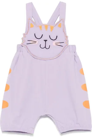Stella McCartney Traje deportivo con motivo de gato