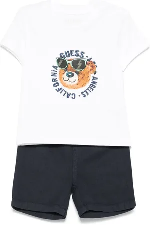 Guess Set de shorts y playera con volantes