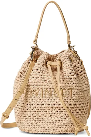 Twin-Set Bolsa bucket con logo bordado