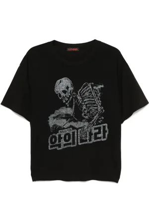 LU’U DAN Slubby T-shirt