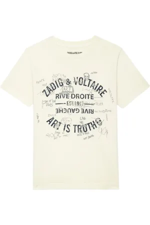 Zadig & Voltaire Playera con estampado gráfico