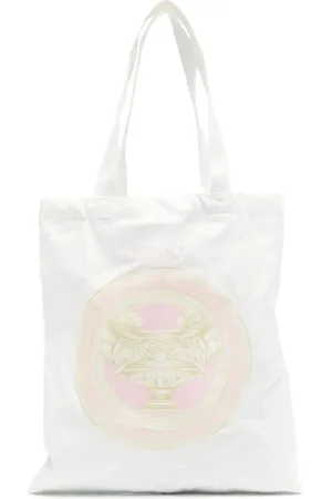 VERSACE Tote Shopping con logo estampado