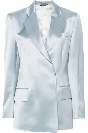 GCDS Blazer satinado con botones