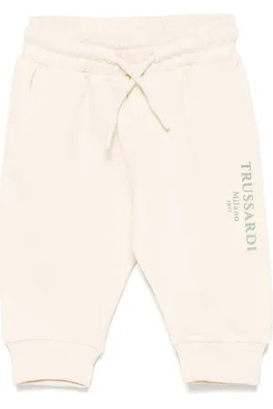Trussardi Pants con logo estampado