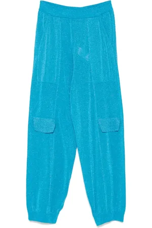 AKEP Pants con detalle de lúrex