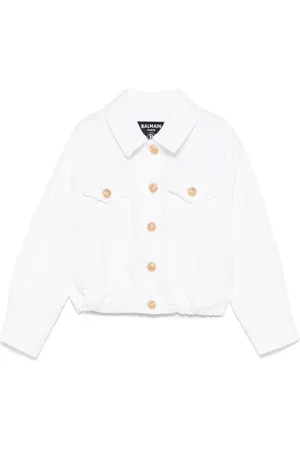Balmain Chamarra de mezclilla