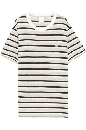ELEVENTY Playera con motivo de rayas