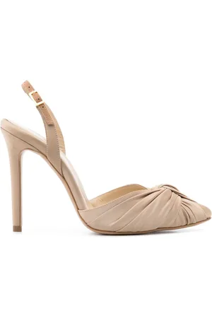 GINISSIMA Zapatillas satinadas con tacón de 105mm