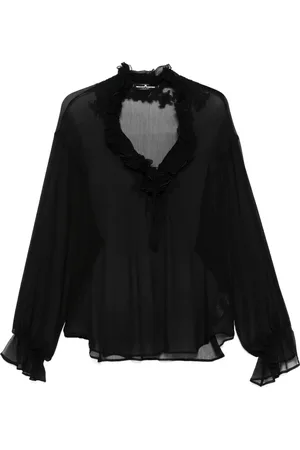 ERMANNO SCERVINO Blusa traslúcida