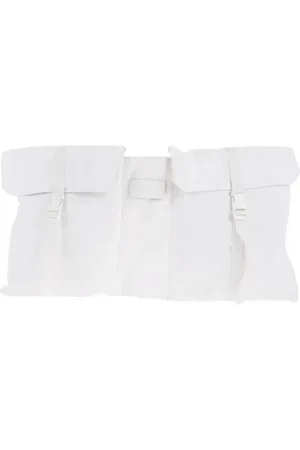 Maison Margiela Bolsa de hombro de algodón