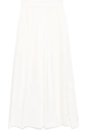 GOEN.J Pantalones palazzo con abertura