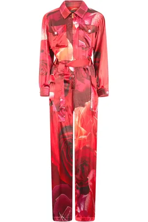 Roberto Cavalli Jumpsuit con estampado floral
