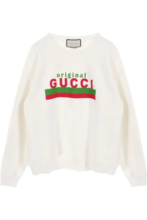 Gucci Sudadera con logo estampado 2000
