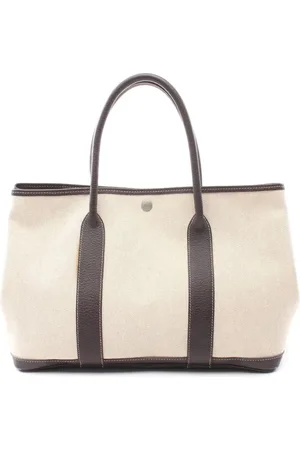 Hermès 2003 Toile and Negonda Garden Party 36 tote bag