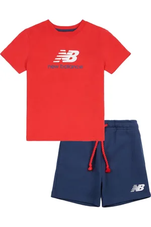 New Balance Set de dos shorts con logo estampado