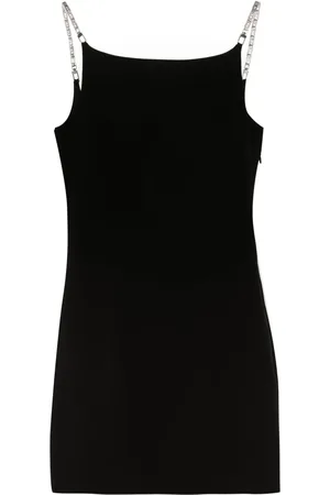 GCDS Vestido corto con cadena y logo
