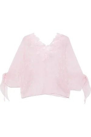 Ermanno Firenze Top con estampado de cachemira