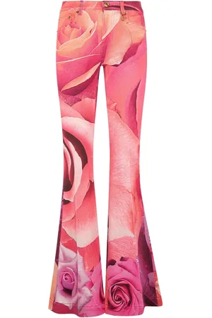 Roberto Cavalli Jeans con estampado floral