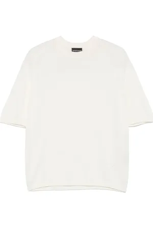 Emporio Armani Playera de tejido fino