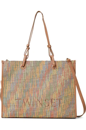 Twin-Set Tote con logo bordado