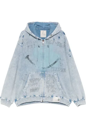 Maison Mihara Yasuhiro Hoodie con estampado Smiley